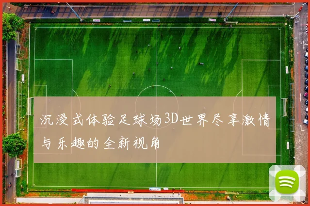 沉浸式体验足球场3D世界尽享激情与乐趣的全新视角