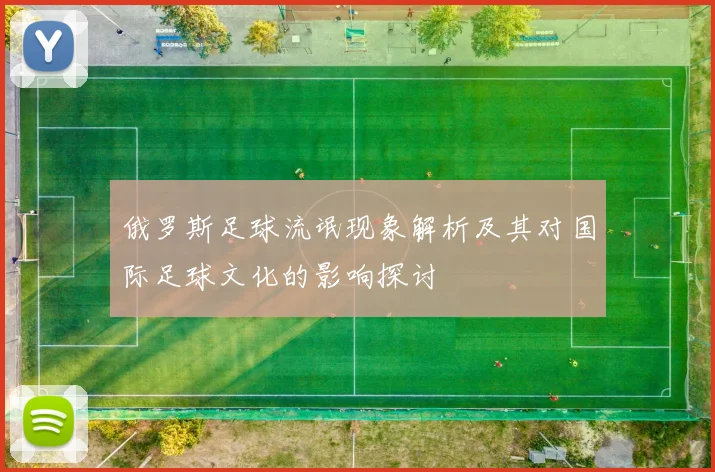 俄罗斯足球流氓现象解析及其对国际足球文化的影响探讨